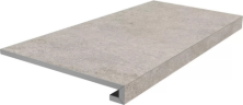 Ступень Kerama Marazzi KM8080G0031RGCF фронтальная клееная Портленд серый светлый матовый обрезной 33x80