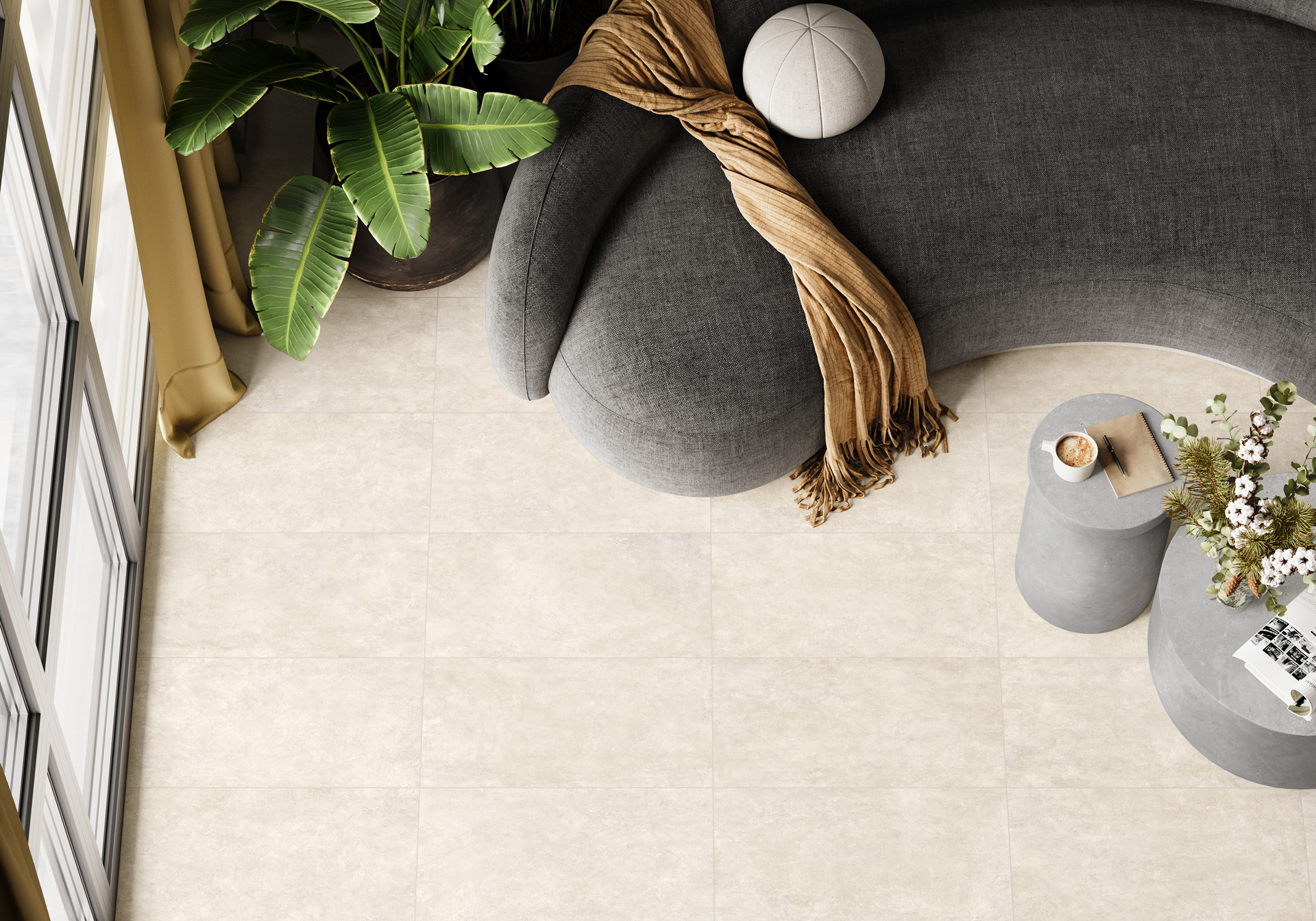 Керамогранит Artkera Group Лофтхоум/ Lofthome Графит GP36LOF25 серый 30x60