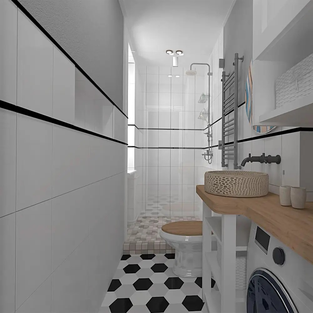 Керамическая плитка Kerama Marazzi 8000 Традиция Белое солнце 20x30
