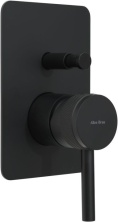 Смеситель для душа Allen Brau Priority X2 5.31011-31 (с внутренней частью, 2 выхода) черный матовый