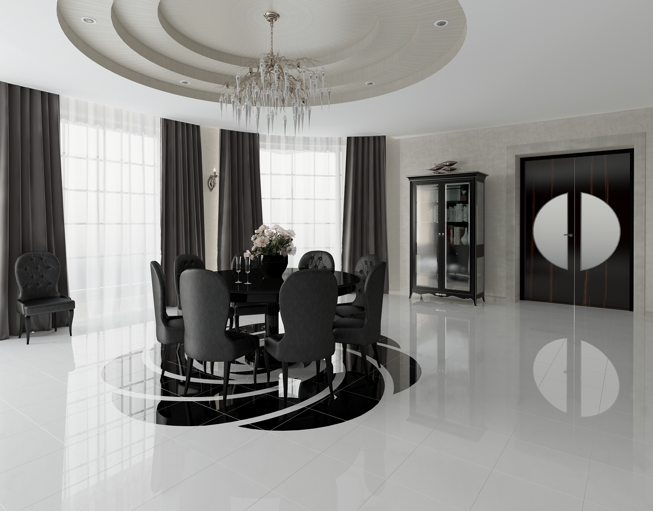 Керамогранит Grasaro City Style Blue 60x60 G-112/MR/600x600x10