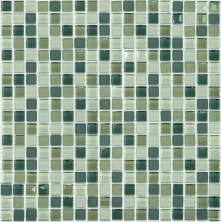 Мозаика NSmosaic S-844 стекло оливковый 30.5x30.5