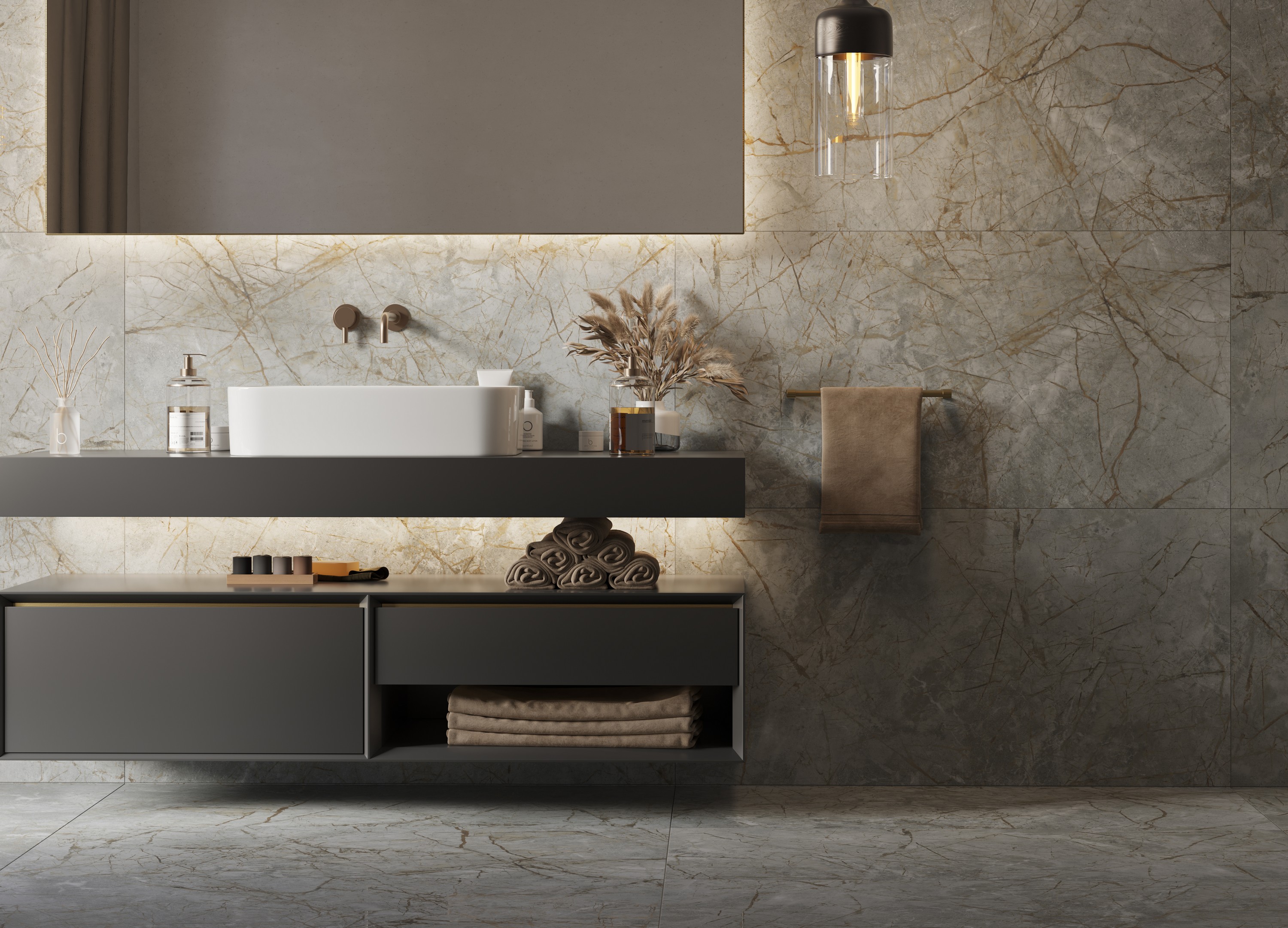 Керамогранит Iceberg Grey 60x60 K-2003/MR/600x600x9