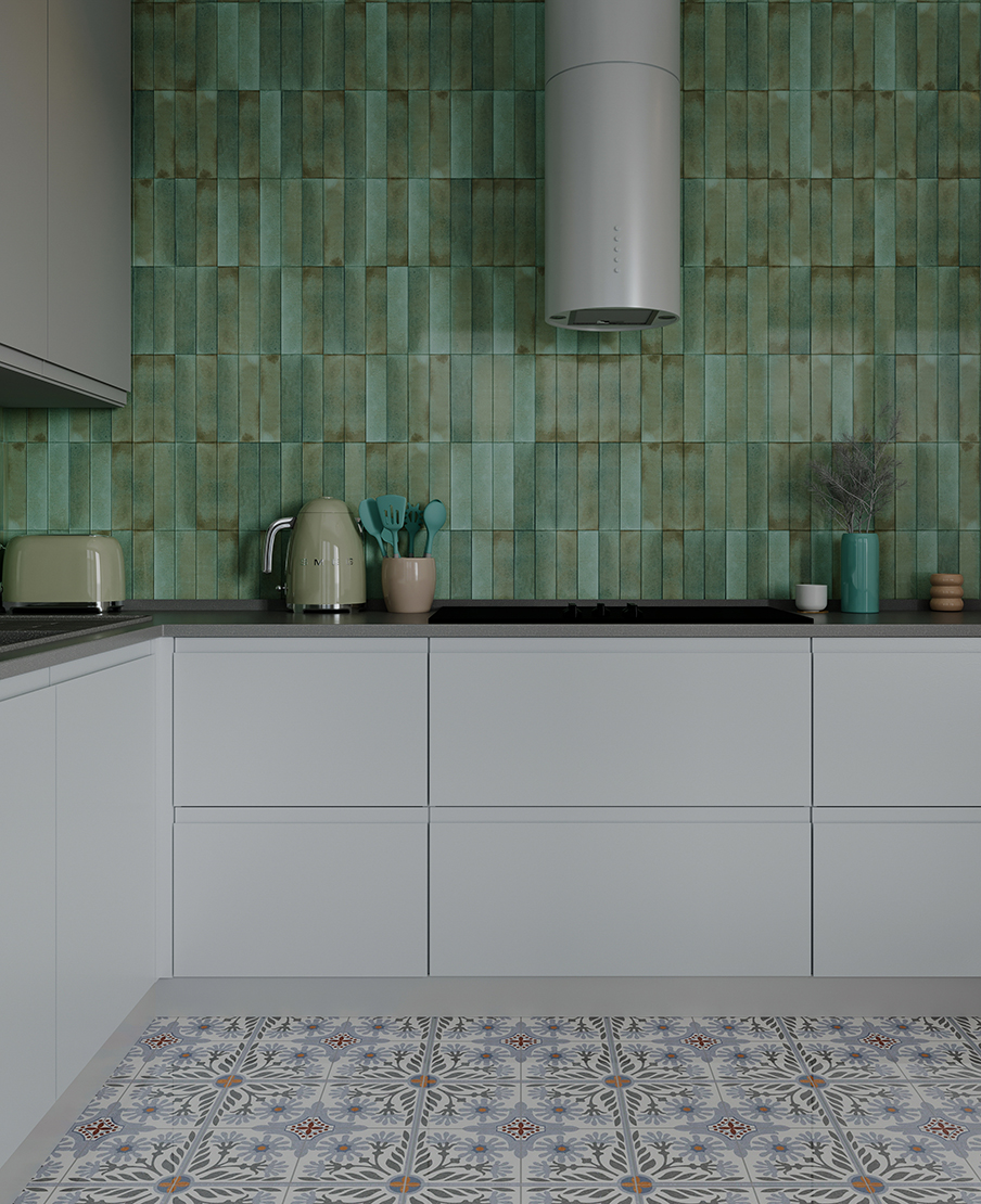 Керамогранит Старо Pre-Cut Bristol Red Matt 60x60 разноцветный