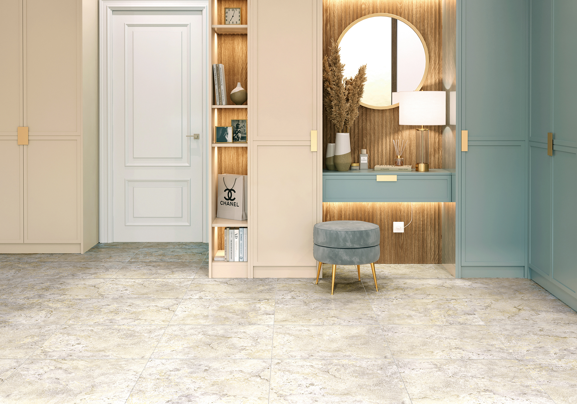 Керамогранит Альма Керамика Индастрио/ Indastrio GFU60120IND40R коричневый 60x120