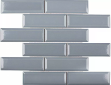 Мозаика СтарМозаик Metro Bluish-Grey Glossy (KM41843) 28.7x29.5 серый