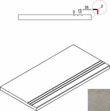 Ступень Италон Дискавер/ Discover X2 Грэй грип 30x60