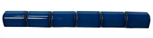 Мозаика NSmosaic TC061 бордюр синий 5.1x30.6