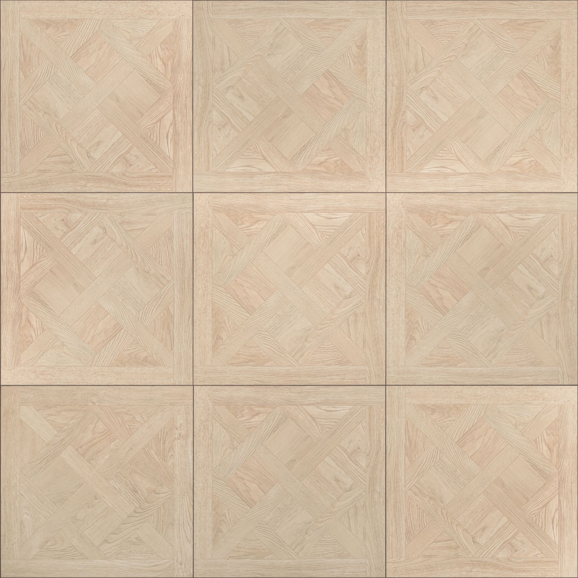 Кварцвиниловая плитка Aqua Floor Versailles AF7001VS 600x600 Дуб Светлый замковый кварц винил напольный