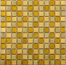 Мозаика NSmosaic S-824 стекло золотой 29.8x29.8