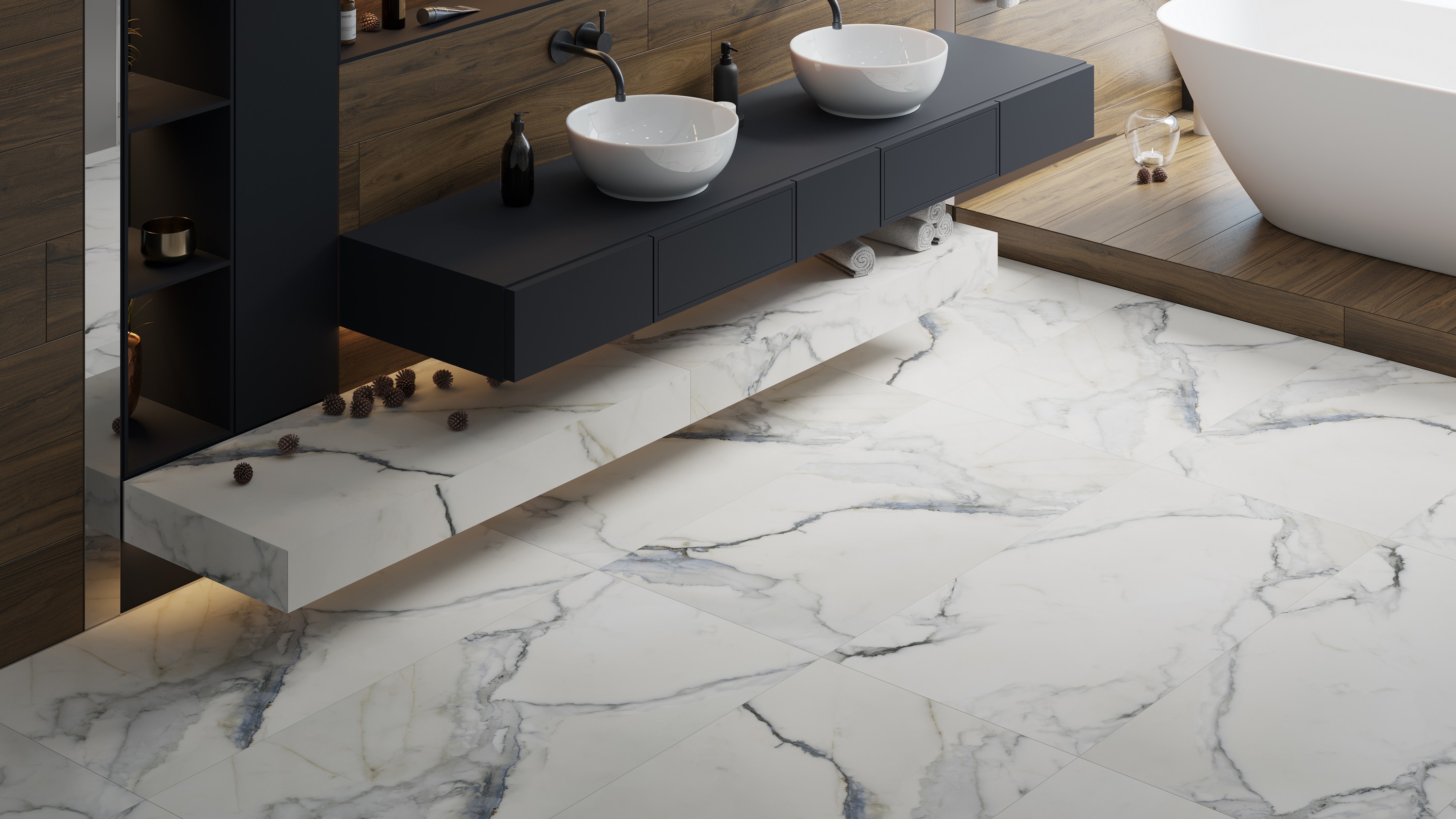Керамогранит Iceberg Grey 60x60 K-2003/MR/600x600x9