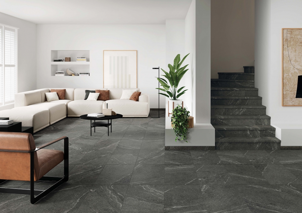 Плинтус ColiseumGres Лугано/ Lugano Ice 7,2x90