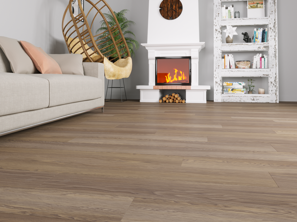 SPC ламинат FastFloor Дуб Кинерма FST-106