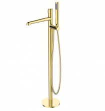 Напольный смеситель для ванны BelBagno UNO-FMT-ORO