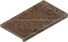 Ступень угловая правая Италон NL-Wood Х2 Pepper X2 33x60
