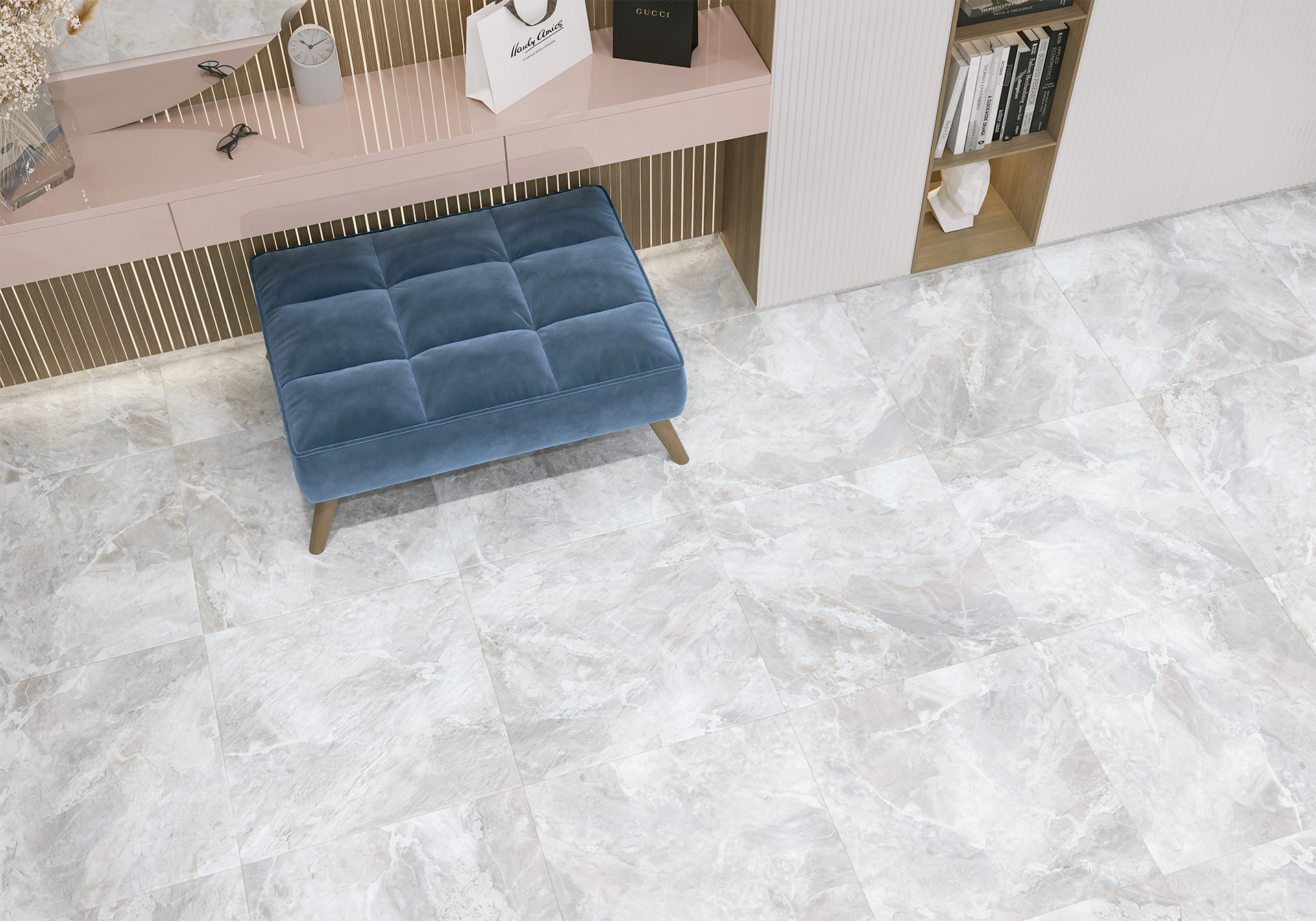 Керамогранит Альма Керамика Барджилио/ Bardiglio GFU04BDG07R 60x60