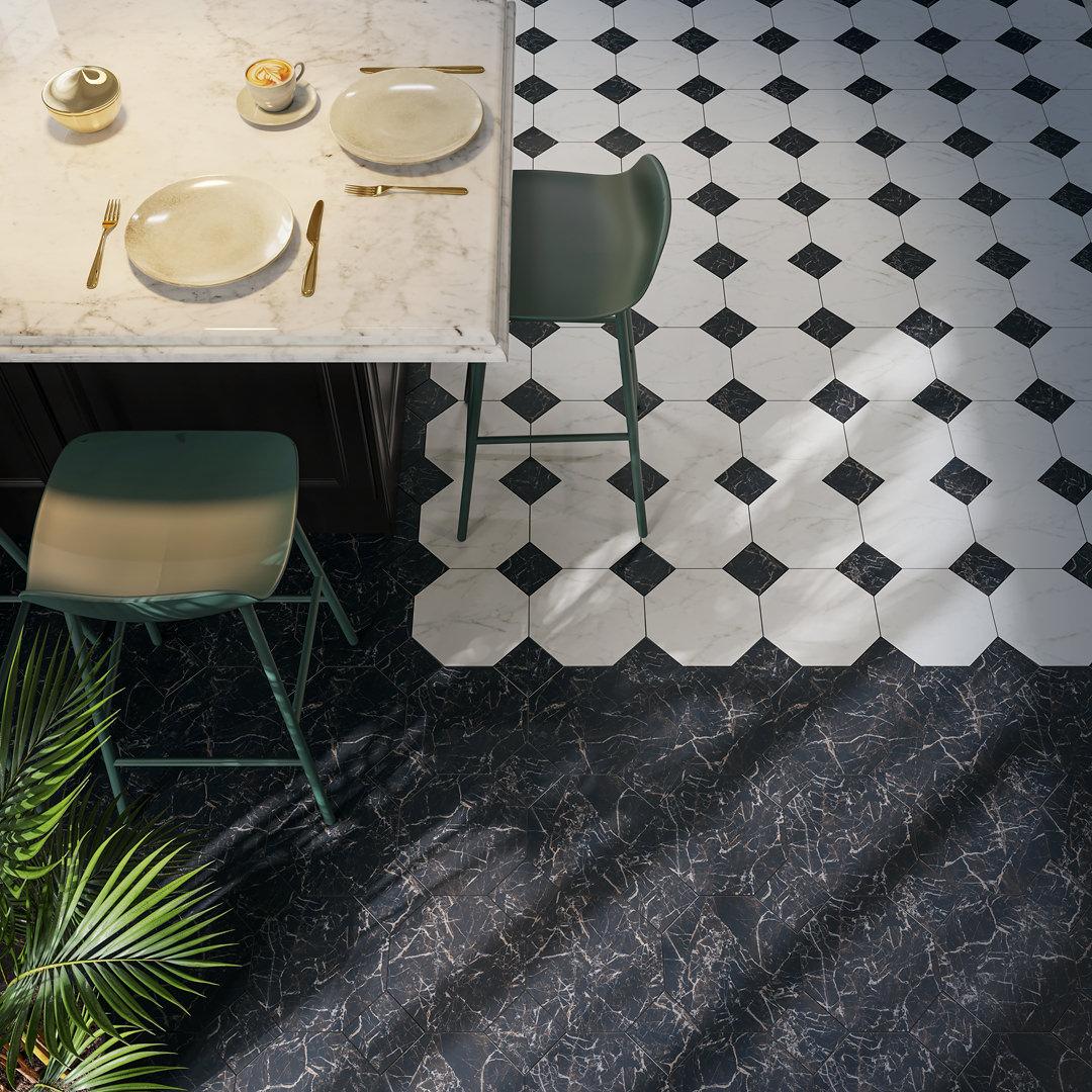 Керамическая плитка Kerama Marazzi 1268HS Сансеверо черный 9,8x9,8