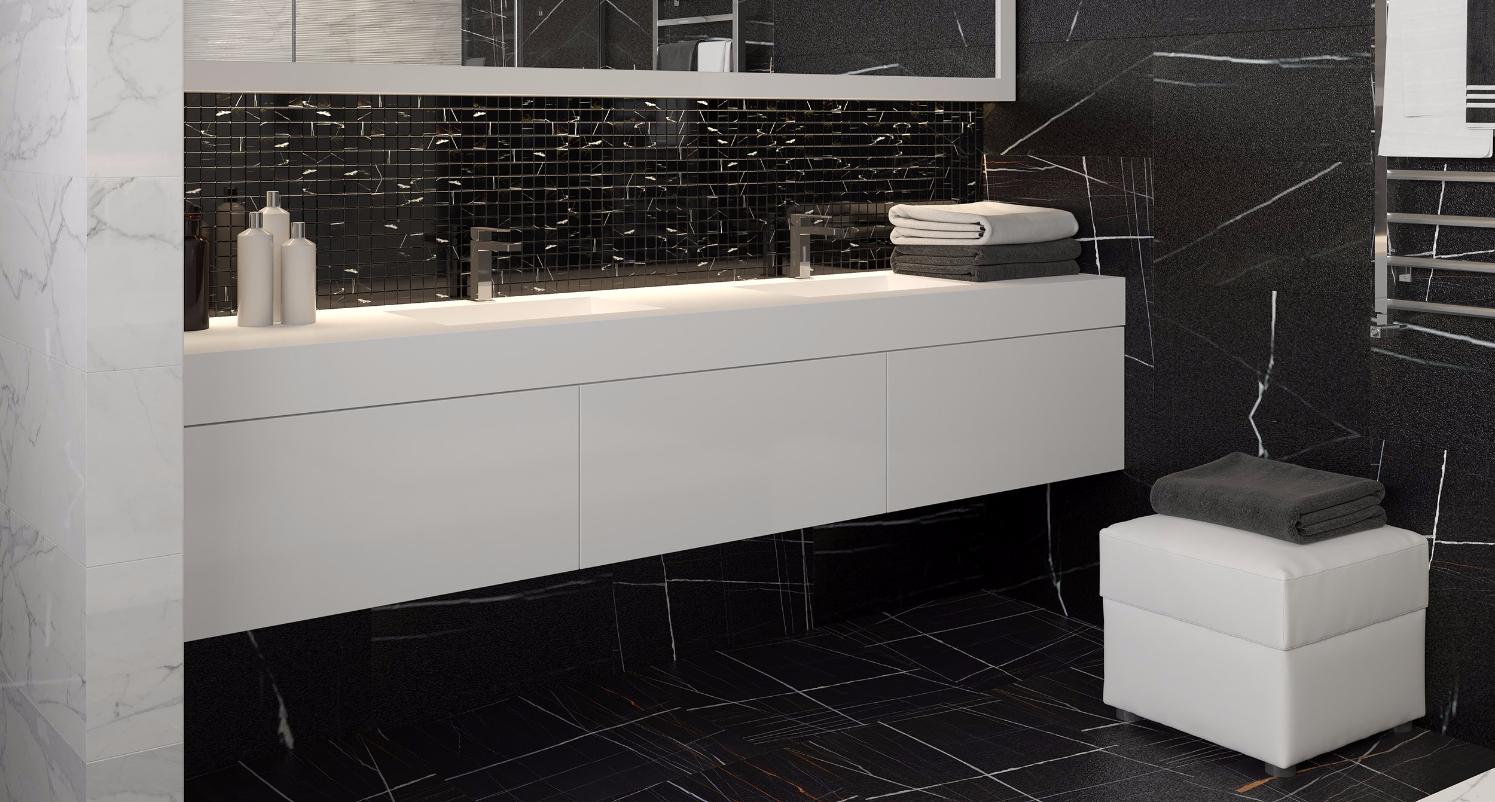 Плинтус Marble Trend Silver River 7.6x60 K-1006/MR/p01/76x600x10