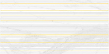Декор (VT\D88\34021) Laparet Olimpus Race белый 25x50 глянцевый