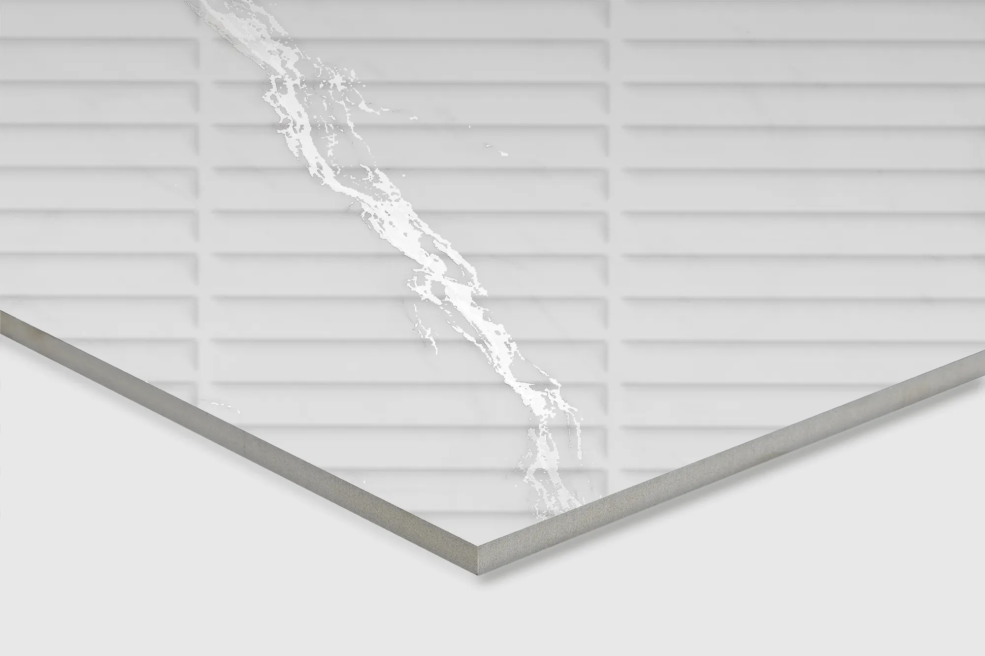 Керамогранит Креанза CP4003-A Coralina White Carving Pro 60x120 белый