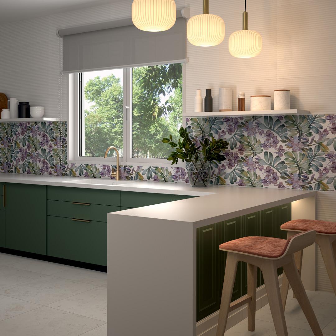 Бордюр Kerama Marazzi Бела-Виста обрезной 14.5x89.5 VB\A69\13031R