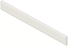 Плинтус Атлас Конкорд Италия Лимс/ Lims Ivory Battiscopa A3MK 7.2x75