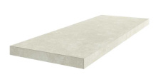 Ступень угловая правая ColiseumGres Мальпенса/ Malpensa White 33x90