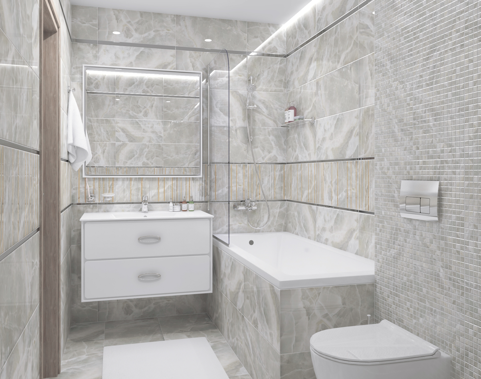 Керамогранит Laparet Plazma серый 40x40 матовый