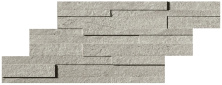 Декор Атлас Конкорд Италия Клиф/ Klif Silver Brick 3D 28x55 AN7L