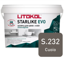Затирка эпоксидная + клей Литокол STARLIKE EVO 5кг S.232 CUOIO
