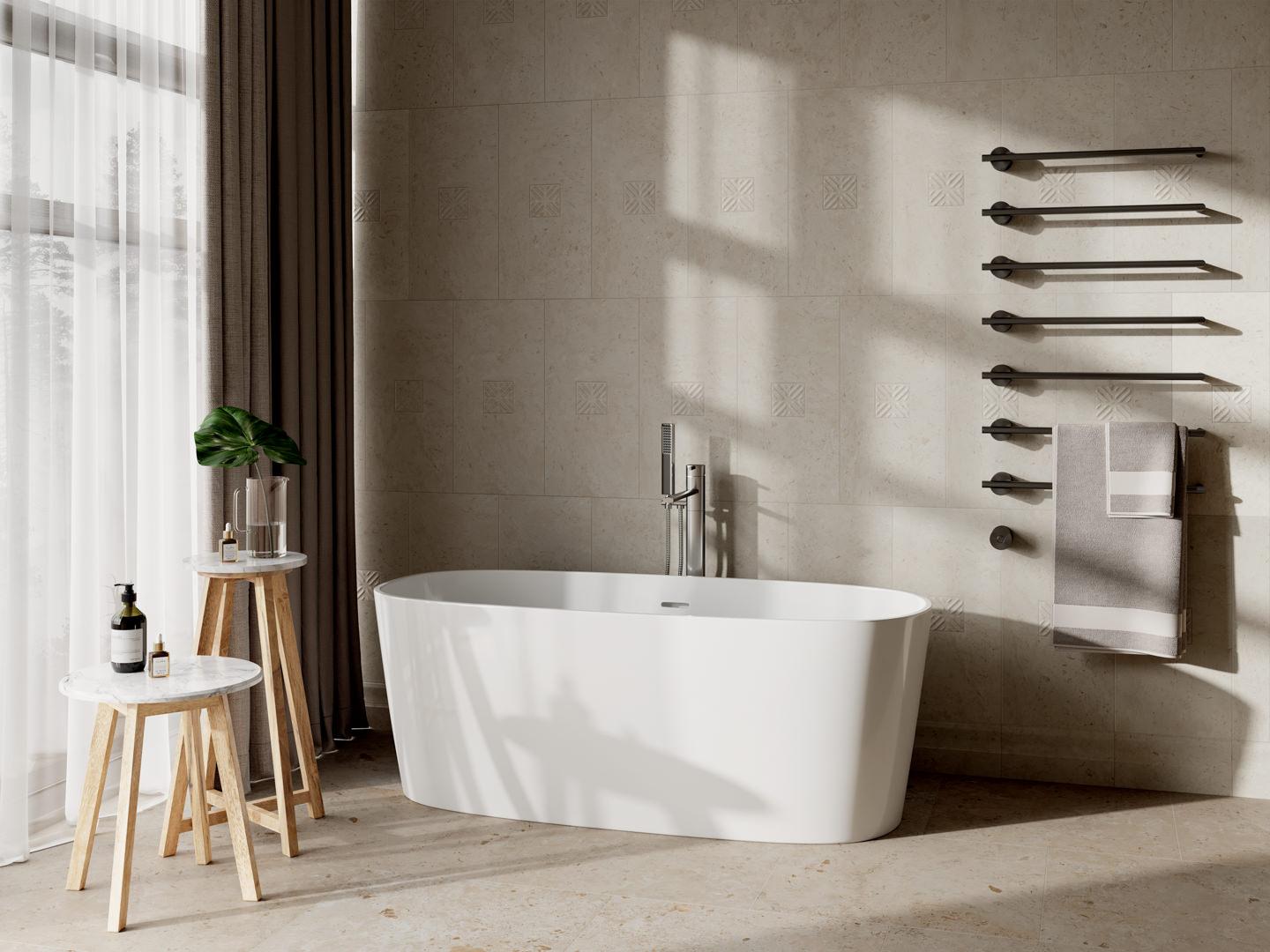 Бордюр Kerama Marazzi Карму бежевый матовый обрезной 2.5x30 SPA050R