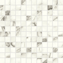 Мозаика Атлас Конкорд Италия Марвел Шайн/ Marvel Shine Statuario Supremo Mosaico Polished 30x30 A425