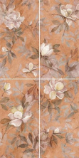 Панно Kerama Marazzi Магнолия 2 матовый (из 4 частей) 60x120 VT\B413\4x\11037R