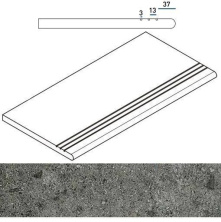Ступень закругленная угловая правая Италон Дженезис X2 Grey 30x60