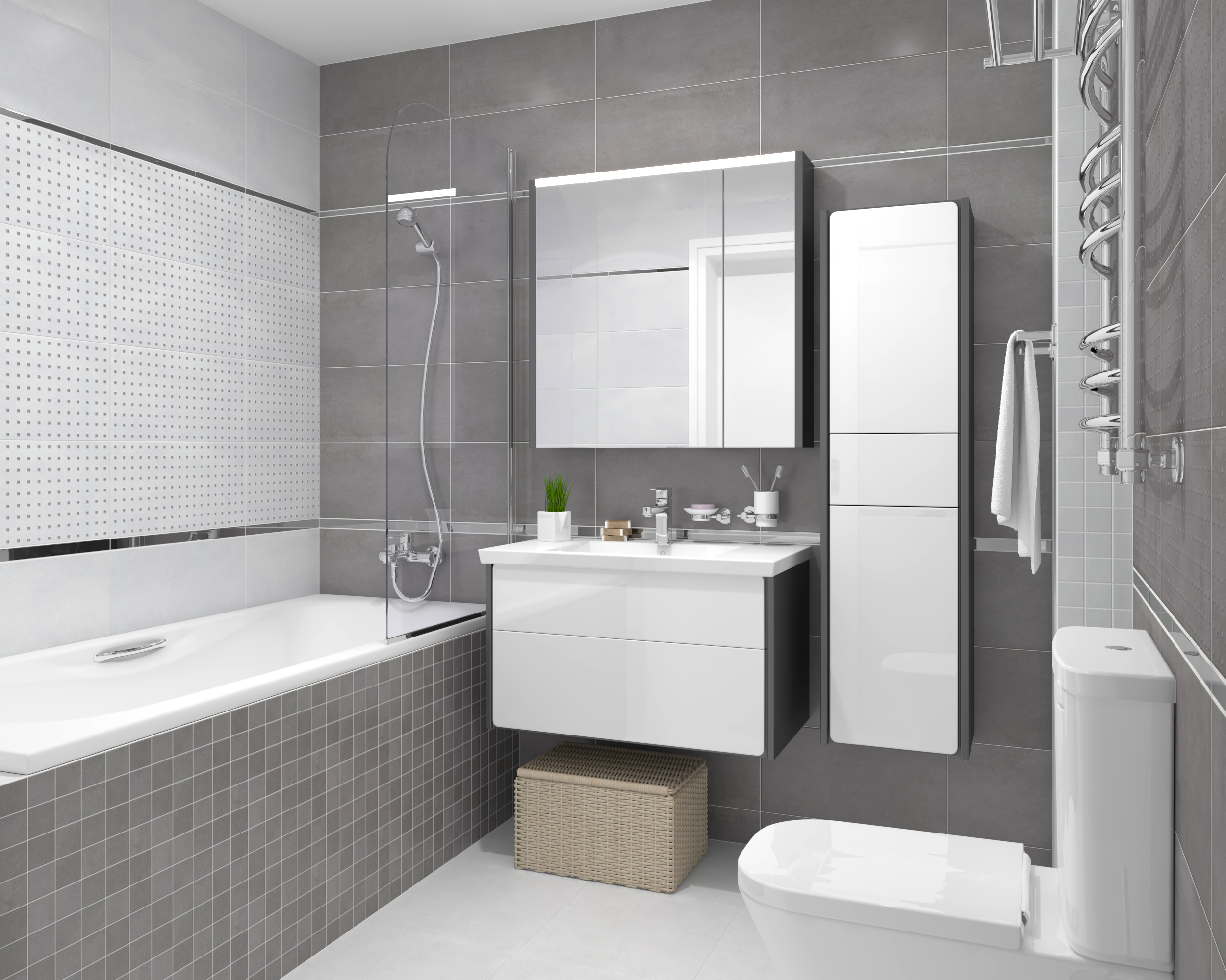 Мозаика (MM34041) Laparet Depo мозаичный белый 25x25 матовый