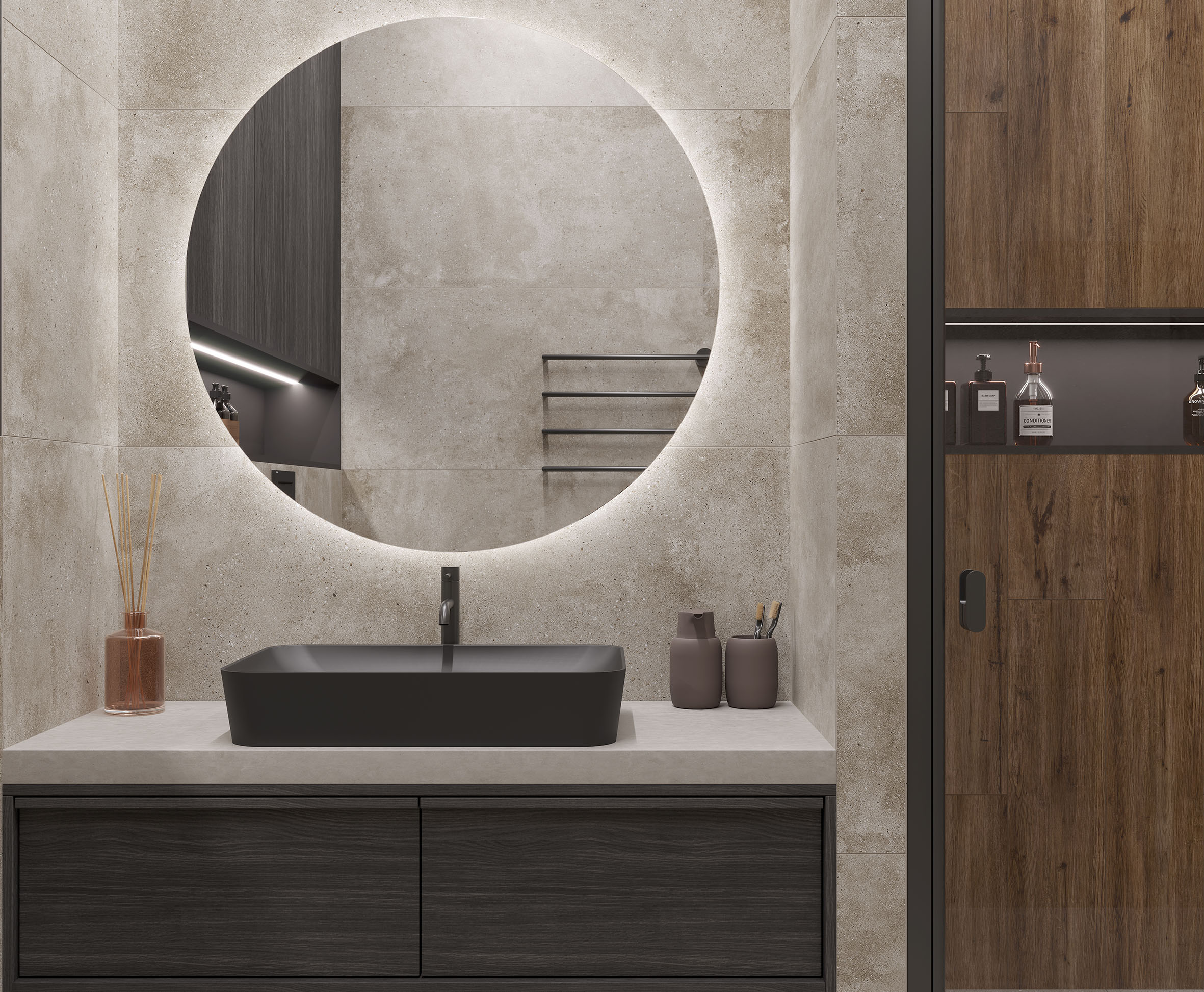 Керамогранит Laparet Callisto Silver 60x60 глянцевый