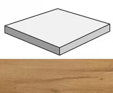 Ступень угловая правая Атлас Конкорд Италия Etic Rovere Venice Scal. Ang. Dx AV78 22.5x22.5