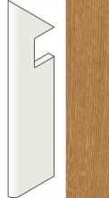 Ступень левая Атлас Конкорд Италия Эксенс/ Exence Amber Battiscopa Sag.Sx AMBH 7.2x30