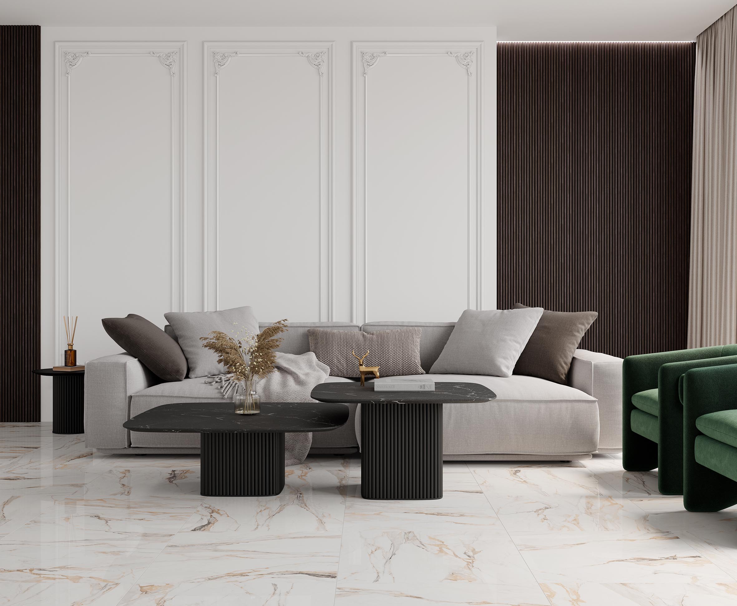 Керамогранит Laparet Statuario Porshe 60x120 полированный