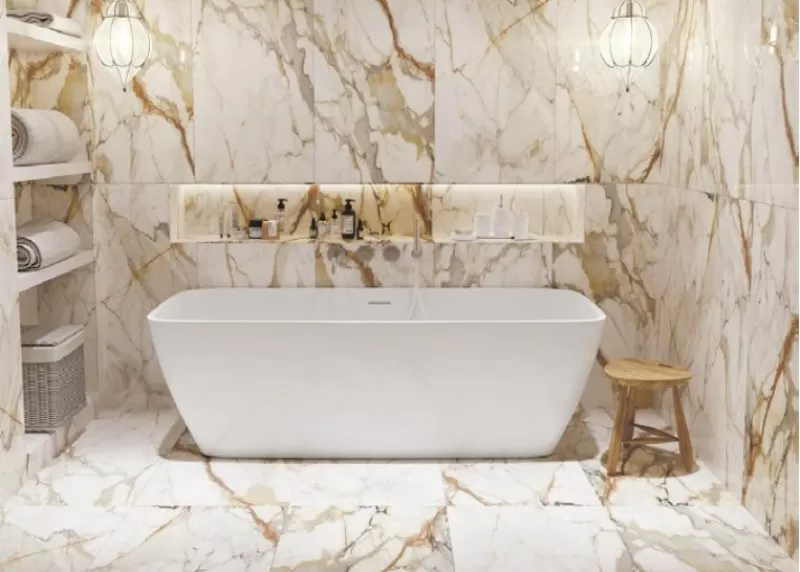 Керамогранит Старо Nestle Sky Polished 60x120 голубой