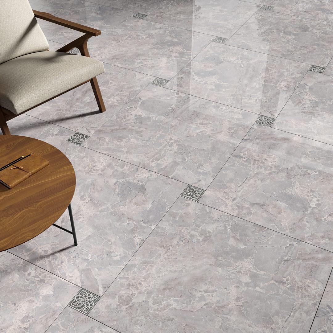 Керамогранит Kerama Marazzi SG570002R Парнас пепельный лаппатированный 80x160