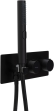 Смеситель для ванны Allen Brau Liberty 5.33009-31 (с внутренней частью, 2 хода) черный матовый