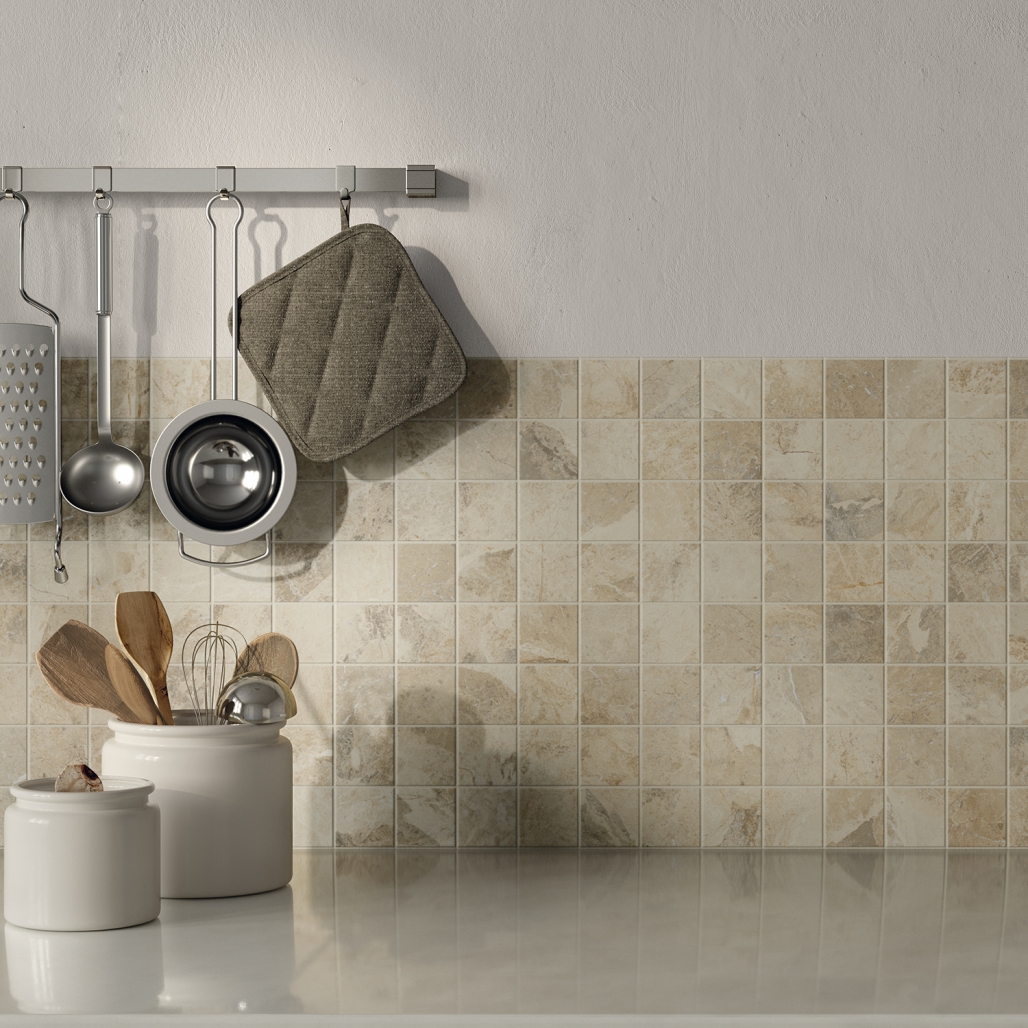 Ступень угловая правая ColiseumGres Верона/ Verona Beige 33x90