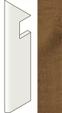 Ступень левая Атлас Конкорд Италия Хертвуд/ Heartwood Brandy Battiscopa Sag.Sx AMA0 7.2x30