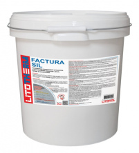 Фасадная штукатурка Литокол LITOTHERM FACTURA SIL 2,5 мм 25кг