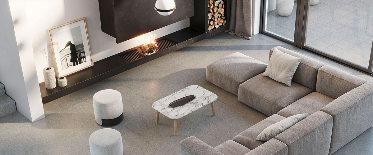 Ступень Эксагрэс Peldano Recto Milan Gris фронтальная 33x120 серый