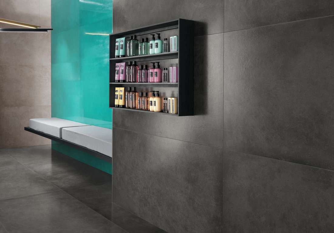 Плинтус Атлас Конкорд Италия Двелл/ Dwell Greige Battiscopa Matt A1FD 7.2x60