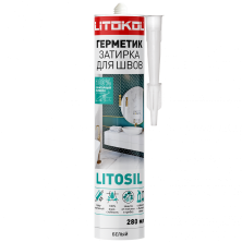 Силиконовый герметик-затирка Литокол Litosil (белый)