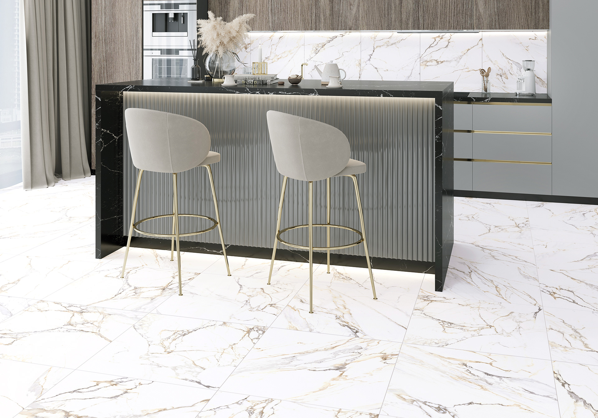 Керамогранит Альма Керамика Тренди/ Trendy GFU04TRD04R 60x60