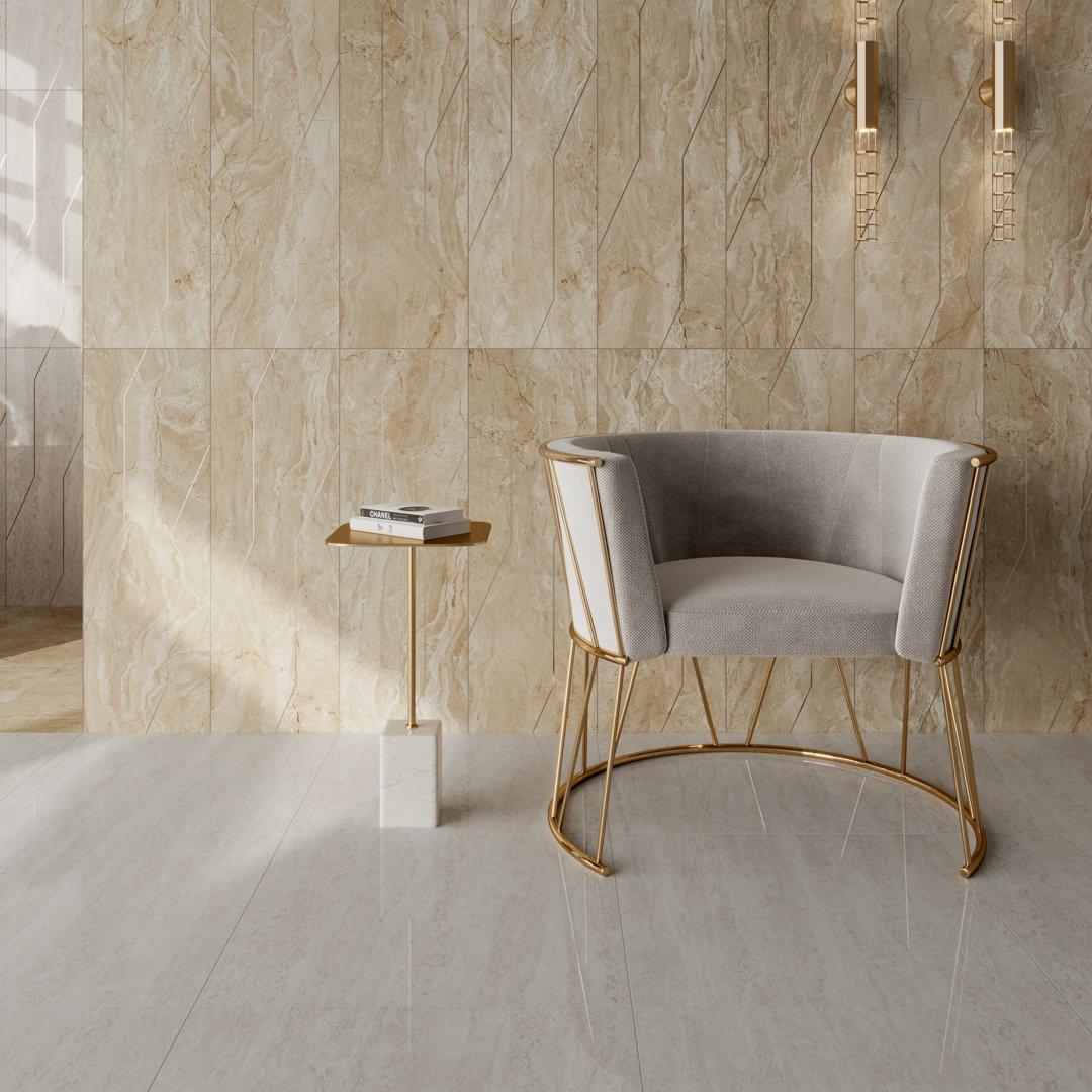 Бордюр Kerama Marazzi Эвора глянцевый 9.6x60